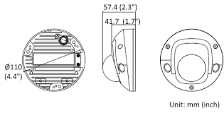 Hikvision Hikvision DS-2CD2546G2-IS 4MP Dome Acusense SD-kortplats IR-Led PoE inbyggd mikrofon