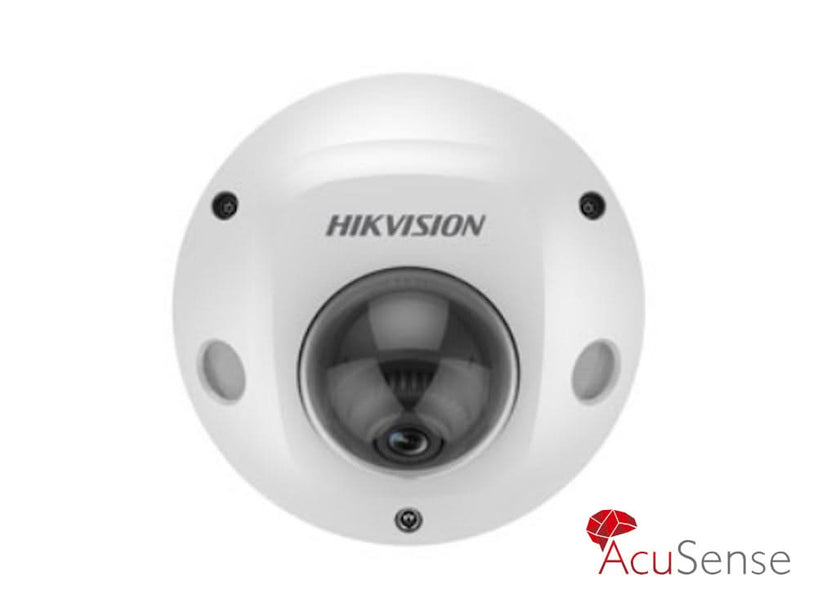 Hikvision Hikvision DS-2CD2546G2-IWS 4MP WiFi Dome Acusense SD-kortplats IR-Led PoE Mikrofon