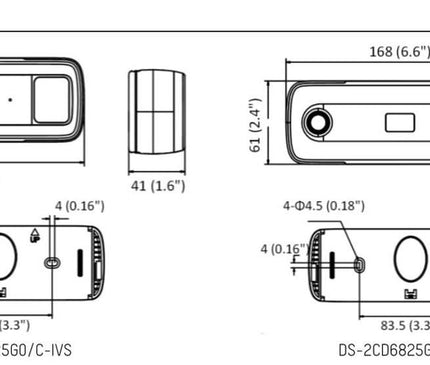 Hikvision Hikvision DS-2CD6825G0/C-IS 2mp, Dual Lens, Indoor camera for counting people
