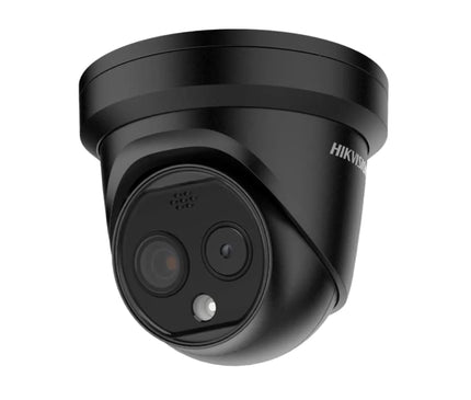 Hikvision Hikvision DS-2TD1228-2/QA, Dome-kamera med termiskt bi-spektrum, svart