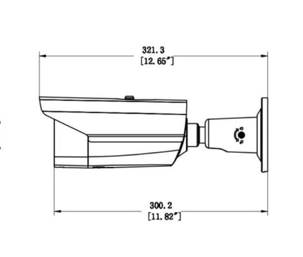 Hikvision Hikvision DS-2TD2617-6/QA 160x120/4MP HeatPro Bullet Thermal Öffnungswinkel 15,96°