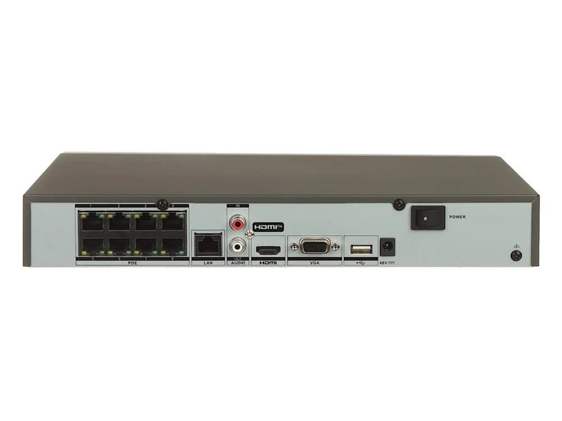 Hikvision Hikvision DS-7608NI-M2/8P NVR "M" Serie recorder met 8x PoE