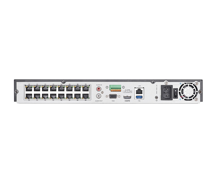 Hikvision Hikvision DS-7616NXI-I2/16P/S, AcuSense, Network video recorder, 16x IP channels, 16x PoE, 4K