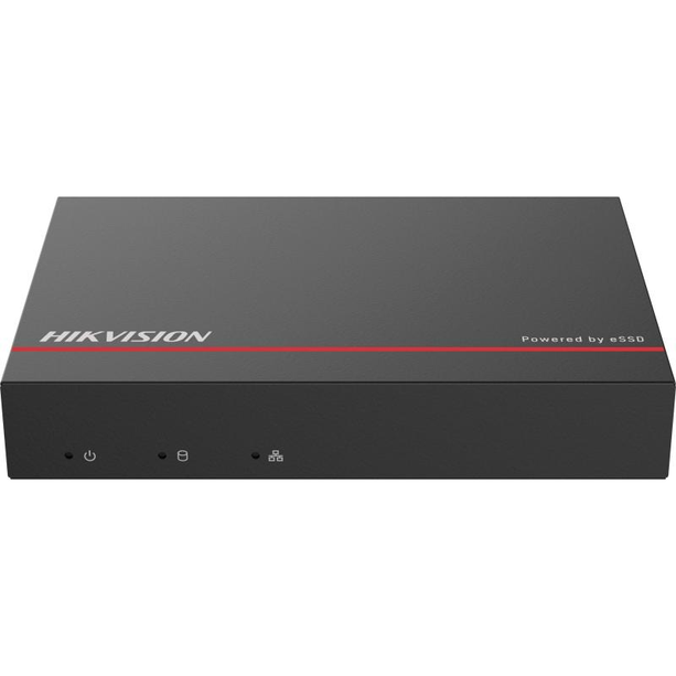 Hikvision Hikvision DS-E08NI-Q1/8P, Inkl. 2TB SSD, Lämplig för 8 IP-kameror 8x PoE