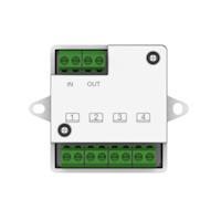 Hikvision Hikvision DS-KAD7061EY, 2-Wire Master Video/Audio Distributor 4-Channel