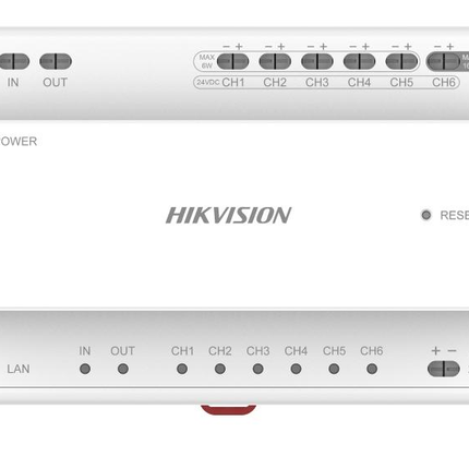 Hikvision Hikvision DS-KAD706Y, Hikvision 2-Wire Master Video/Audio Distributor