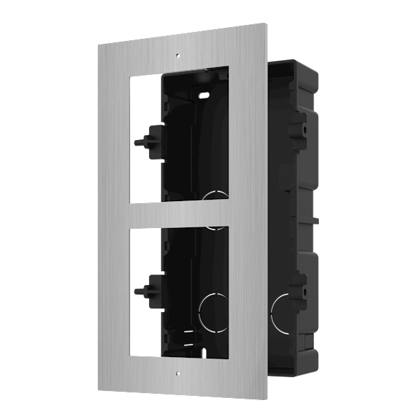 Hikvision Hikvision DS-KD-ACF2/S Einbaurahmen 2 Module aus Edelstahl