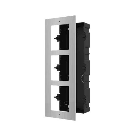Hikvision Hikvision DS-KD-ACF3/S Inbyggnadsram 3 moduler rostfritt stål