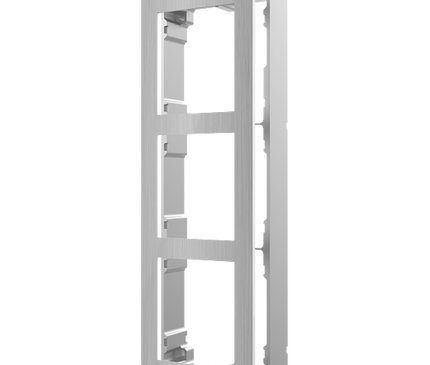 Hikvision Hikvision DS-KD-ACW3/S modulare Gegensprechanlage Aufputzrahmen 3 Module Edelstahl