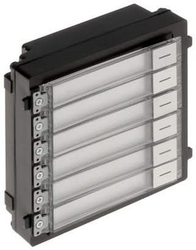 Hikvision Hikvision DS-KD-KK Beldrukker 6 knoppen