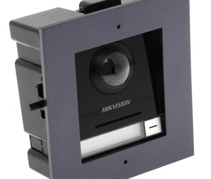 Hikvision Hikvision DS-KD8003-IME1 (B)/FLUSH Module de caméra avec cadre de montage