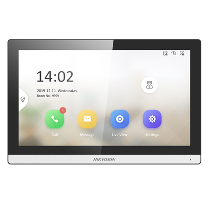 Hikvision Hikvision DS-KH6350-WTE1 Indoor display 7" TFT, Full HD, WiFi/PoE