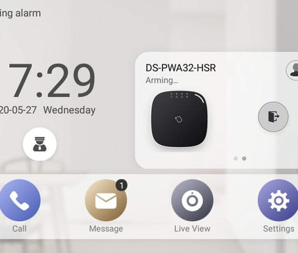 Hikvision Hikvision DS-KH9310-WTE1 (B) Android Indoor Station PoE 7" Inch