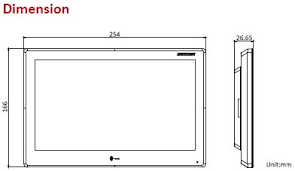 Hikvision Hikvision DS-KH9510-WTE1(B) All-in-one inomhusstation 10,1 tum Android