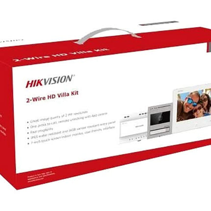 Hikvision Hikvision DS-KIS704EY Video intercom 2-wire Full HD Aluminium 2-wire Set