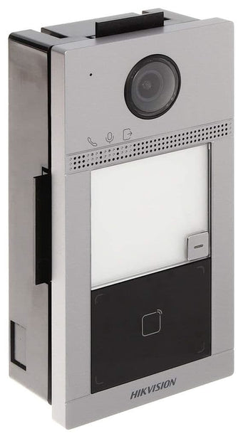 Alarm SystemExpert.fr Alarm SystemExpert.fr DS-KV8413-WME1/FLUSH 4 poussoirs de sonnette encastrés illumination IR PoE 12v