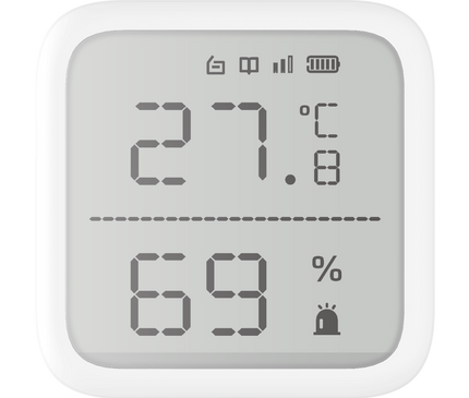 Hikvision Hikvision DS-PDTPH-E-WE Draadloze temperatuur detector