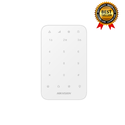 Hikvision Hikvision DS-PK1-E-WE Draadloos codebedienpaneel