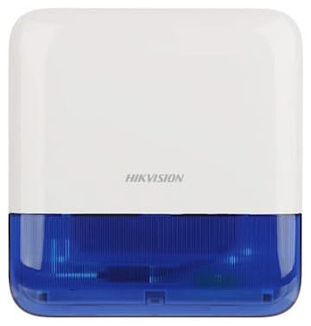 Hikvision Hikvision DS-PS1-E-WE Utomhus siren blått lock