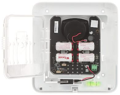 Hikvision Hikvision DS-PS1-E-WE Utomhus siren blått lock