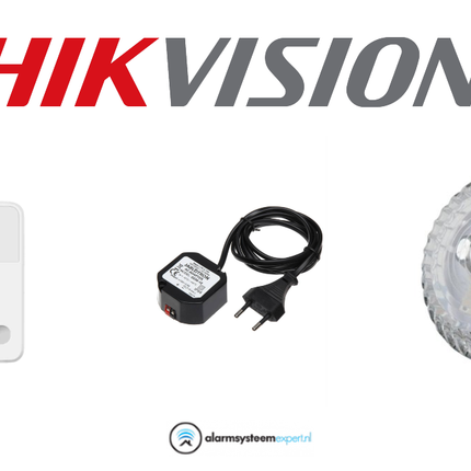 Hikvision Hikvision Hikvision Flitser set Wit