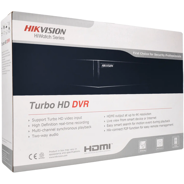 Hikvision HWD-6232MH-G4, 32 channel Turbo HD (coax) recorder Max 8Mp 4K