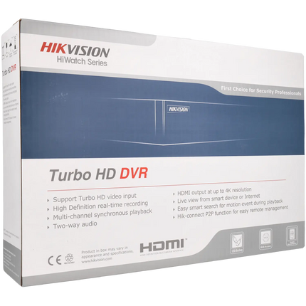 Hikvision Hikvision HWD-7104MH-G4, Enregistreur Turbo HD 4 canaux 4K