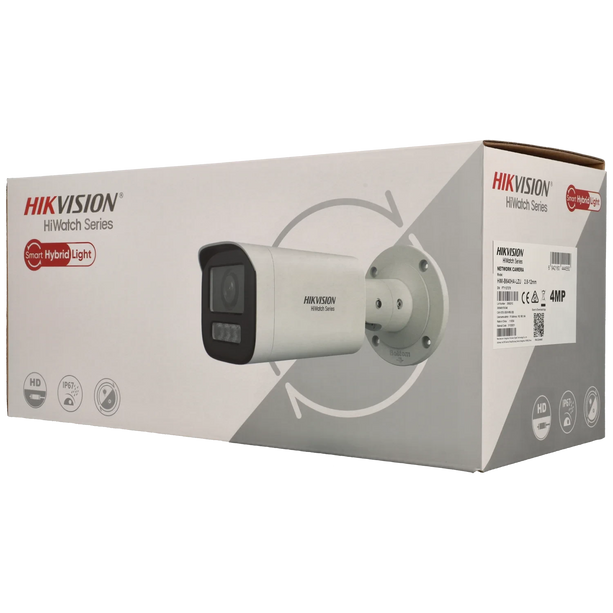 Hikvision Hikvision HWI-B640HA-LZU, 4MP Bullet camera, Optische zoom 2.8mm-12mm, PoE, Smart Hybrid Lights