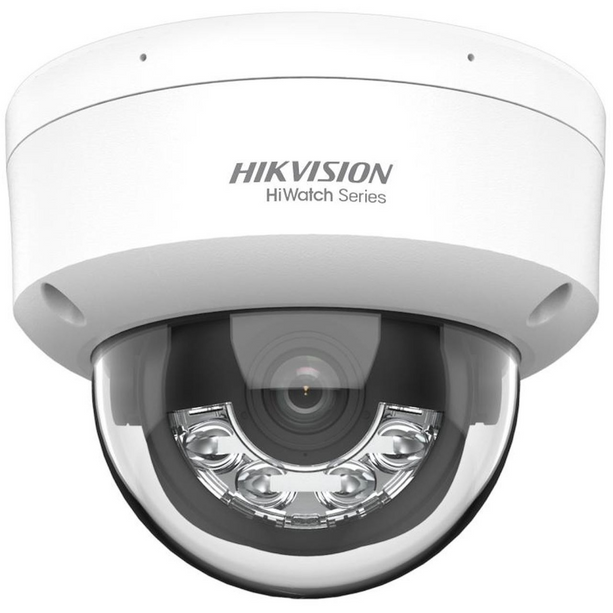 Hikvision Hikvision HWI-D140HA-LUC, 4Mp 2,8mm, Smart Hybrid Light, PoE, dubbel inbyggd mikrofon