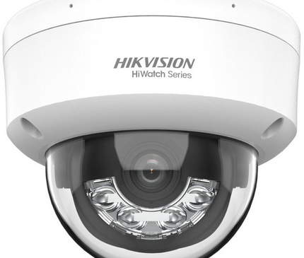 Hikvision HWI-D140HA-LUC, 4Mp 2.8mm, Smart Hybrid Light, PoE, double microphone intégré