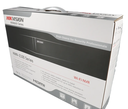 Hikvision HWN-2108MH-W, NVR WiFi 8 canaux, sans PoE, caméras 4MP max.