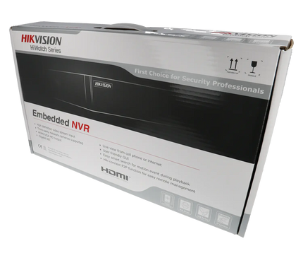 Hikvision HWN-4116MH, 16-Channel 8MP/4K NVR, Without PoE
