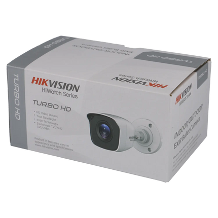 Hikvision Hikvision HWT-B120-M-B, 2MP Bullet-kamera 2,8mm, 4 i 1 videoutgång koax svart