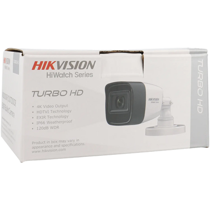 Hikvision Hikvision HWT-B181-M, 8MP/4K Bullet-kamera 2,8mm, 4 i 1 videoutgång koaxiellt