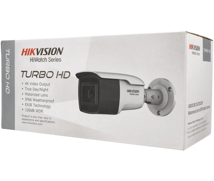 Hikvision Hikvision HWT-B381-Z, 8MP (4K), 80m IR, Motorzoom-Objektiv, Turbo HD-Koax-Bullet