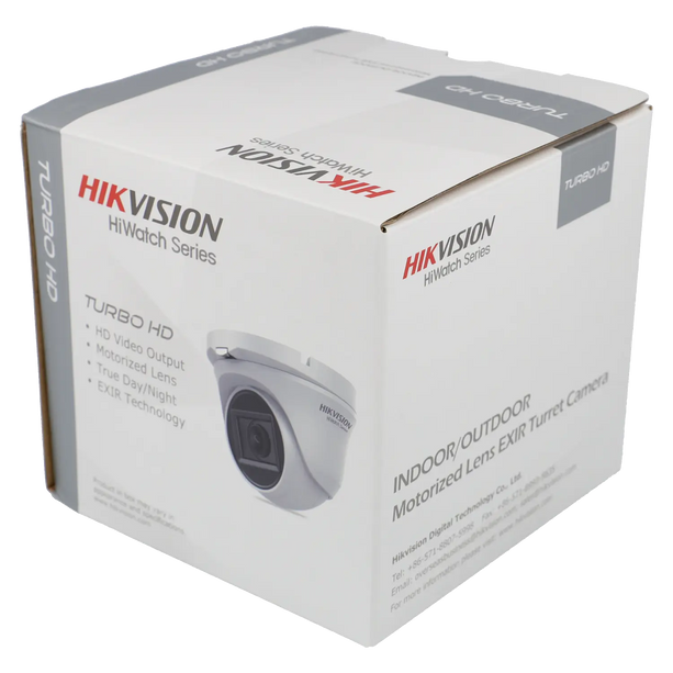 Hikvision Hikvision HWT-T323-Z, 60m IR, Turbo HD Low Light, Motorzoom lens 2.8-12mm, 4 in 1 video-output coax