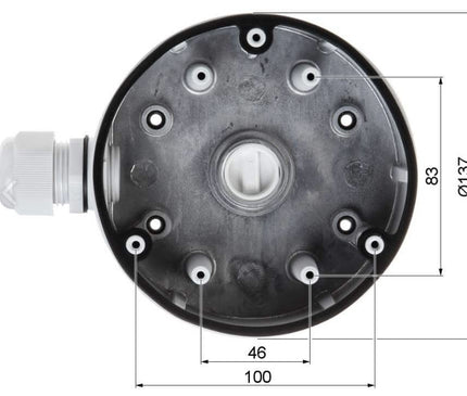 Hikvision Hikvision DS-1280ZJ-DM21 Einbaugehäuse