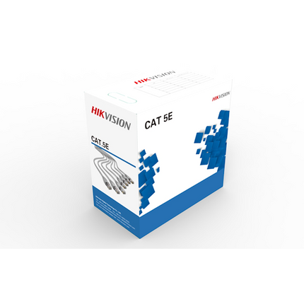 Hikvision Hikvision Câble réseau CAT5e UTP, 305 mtr, 100% cuivre, âmes solides