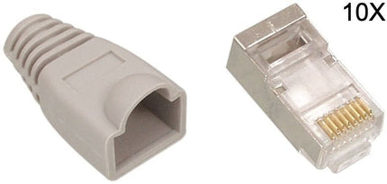 Hikvision Hikvision RJ45 Connector CAT5 UTP Set 10 Pieces (Solid kabel)