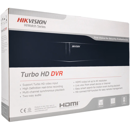 Hikvision HWD-6232MH-G4, 32 kanaals Turbo HD (coax) recorder Max 8Mp 4K