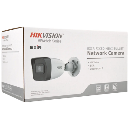 Hikvision HWI-B180H, 8MP 2.8mm Bullet ip camera, 30m IR, PoE