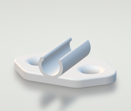 Hikvision Kabelclip – 1, 2, 4, 6 of 8-voudig | Kunststof Bevestigingsclip