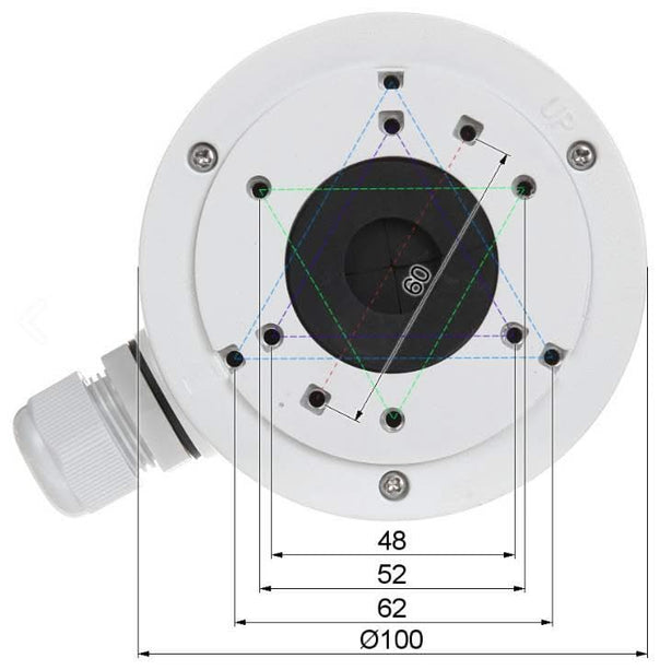 Hikvision Montagebox DS-1280ZJ-XS