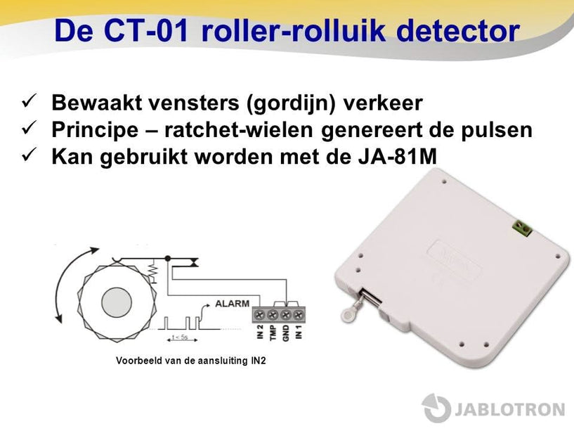 Jablotron CT-01 Rolluik detector