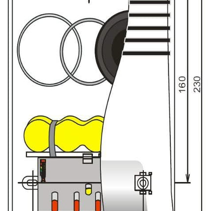 Jablotron JA-111A BUS externe sirene base