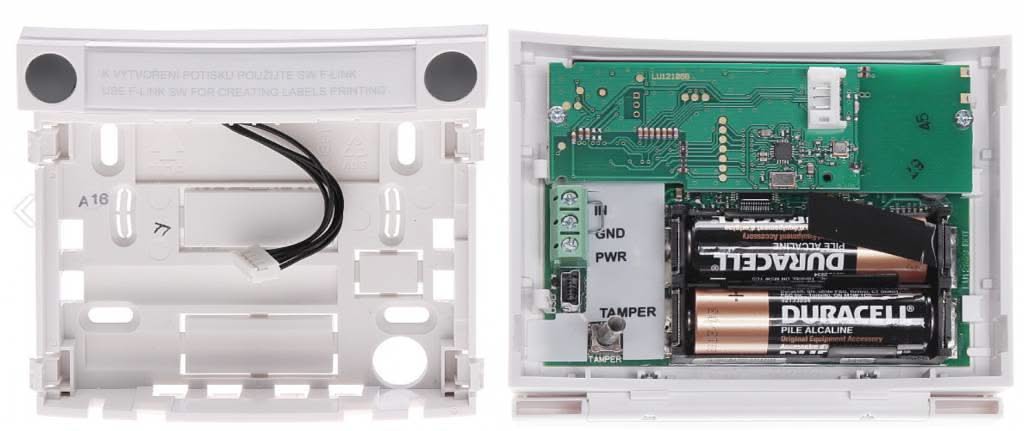 Jablotron JA-153E Draadloos codebedienpaneel met RFID en toetsenbord