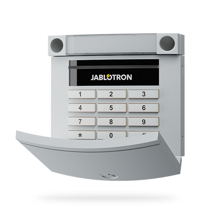 Jablotron JA-153E-GR Draadloos codebedienpaneel RFID Toets Grijs