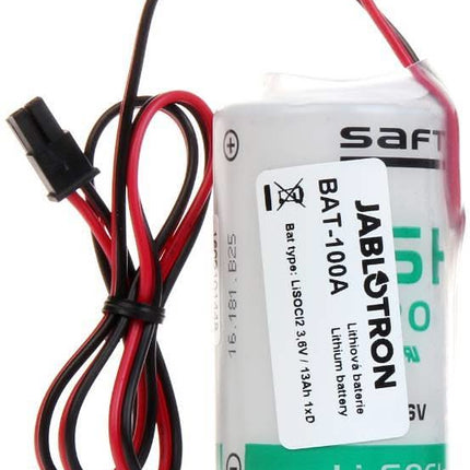 Jablotron Jablotron Bat-100 Accu t.b.v. JA-163A RB, Lithiumbatterij 3.6V 13Ah 1xD