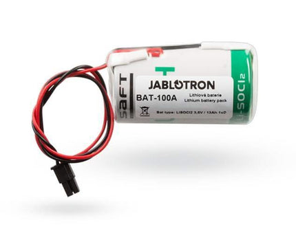 Jablotron Jablotron Bat-100 Batteri för JA-163A RB, Litiumbatteri 3,6V 13Ah 1xD