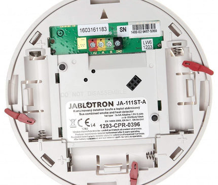 Jablotron Jablotron JA-111ST-A BUS combined smoke and heat detector with fire and burglary siren